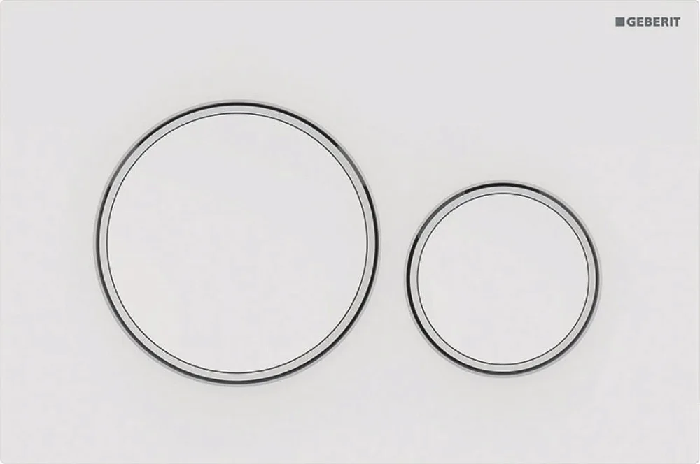 Кнопка смыва Geberit Sigma 20 115.882.11.1 белая Sancos — официальный сайт