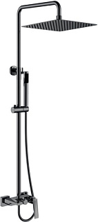 Душевая стойка Boheme Venturo 378-SGM, shine gun metal