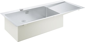 Мойка кухонная Grohe K1000 31581SD1 нержавеющая сталь, L
