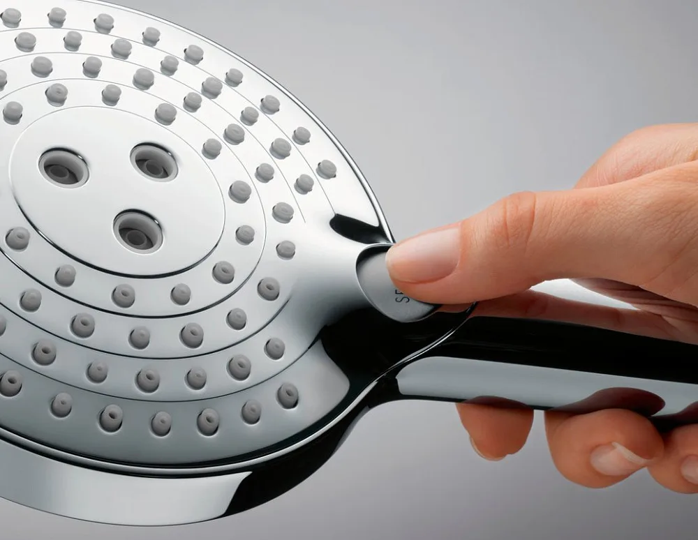 Душевая стойка Hansgrohe Raindance Select S 300 27114000, Showerpipe Sancos — официальный сайт