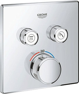 Термостатический смеситель встраиваемый Grohe Grohtherm SmartControl 29124000 для душа