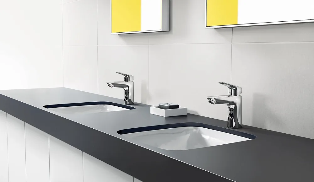 Смеситель для раковины Hansgrohe Logis 71101000 Sancos — официальный сайт