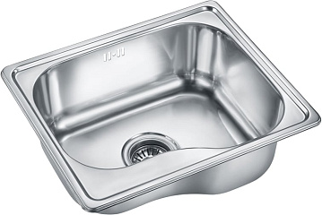 Мойка кухонная Emar Steel 4740