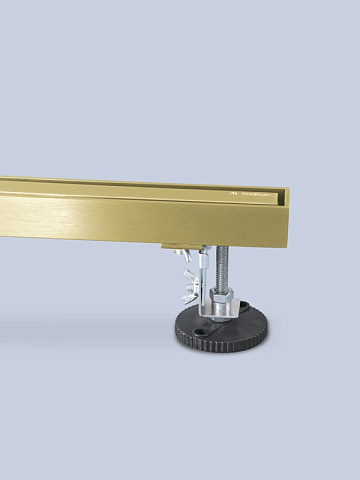 Душевой трап (лоток) AltroBagno Supremo 071237 OrSp (80), матовое золото