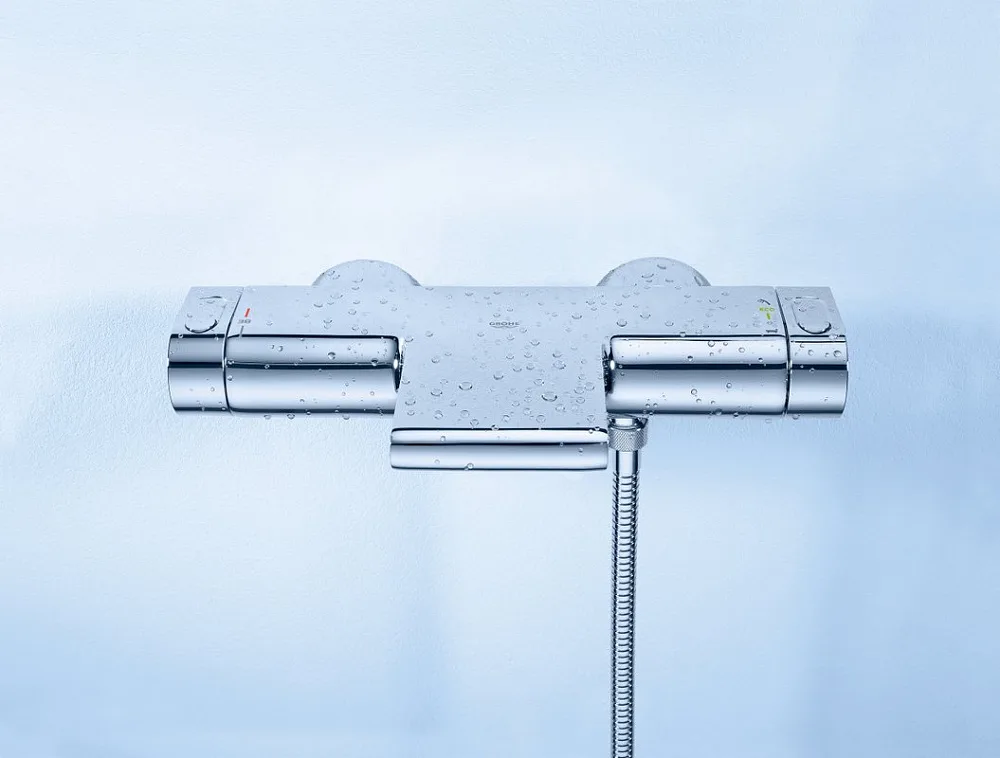 Термостатический смеситель Grohe Grohtherm 2000 New 34174001, для ванны с душем Sancos — официальный сайт