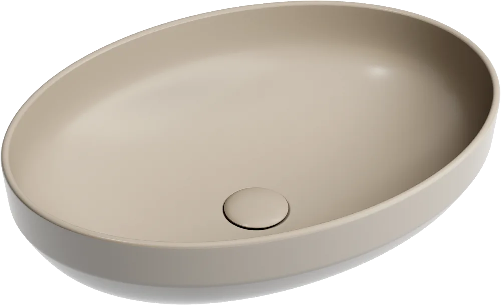 Накладная раковина Ceramicanova Element CN6056MC капучино матовая Sancos — официальный сайт