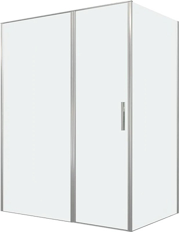 Душевой уголок Allen Brau Priority 160x100, профиль серебро браш, стекло прозрачное
