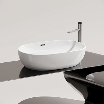 Накладная раковина Ceramicanova Element CN6064 белая глянцевая