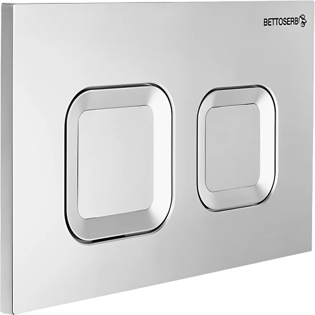 Кнопка смыва BETTOSERB Sava Fix Slim Djerma 40006472 хром матовый Sancos — Оригинал