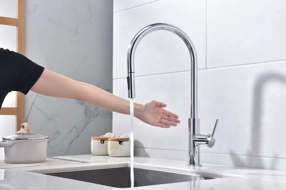 Смеситель для кухни Paulmark Senso Se215180-CR хром Sancos — официальный сайт
