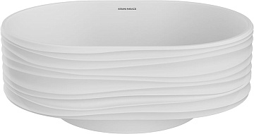 Накладная раковина KERAMA MARAZZI Sabbia 50 белая матовая