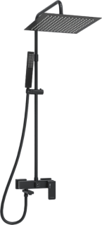 Душевая стойка Wasserkraft Abens 2000 A277.162.218.BM, черная