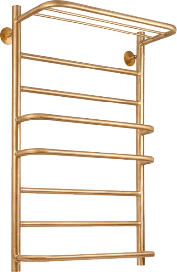 Полотенцесушитель водяной Secado Верона 2 50x80, бронза