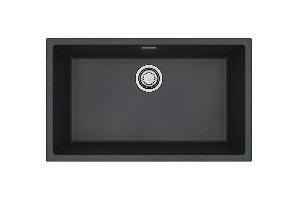 Мойка ALVEUS GRANITAL OMNI 40 DEEP BLACK-G90  750x450x198 с сифоном 1145083, Sancos — официальный сайт