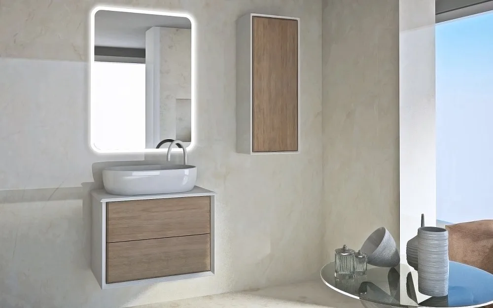 Зеркало Cezares 95x70 c LED-подсветкой anti-fog Sancos — официальный сайт