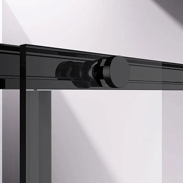 Душевой уголок Vincea Slim-N VSS-4SN8010CLB 100x80, профиль черный