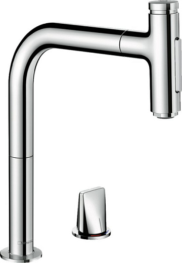 Смеситель для кухни Hansgrohe Metris Select M71 Metris Select M71 73819000 хром