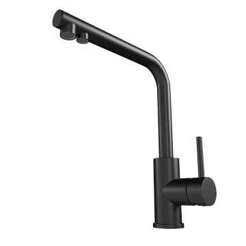 Смеситель для кухни Emar Steel ЕСВ 7015 Black