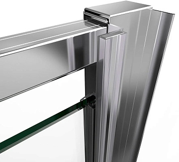 Душевая дверь в нишу Vincea Intra VDP-1I7080CL 70/80 см, стекло прозрачное, хром