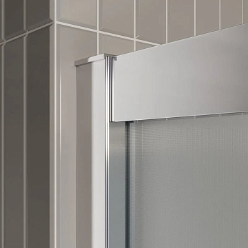 Душевой уголок BelBagno Luce A-2-90-P-Cr 90x90, профиль хром, стекло рифленое