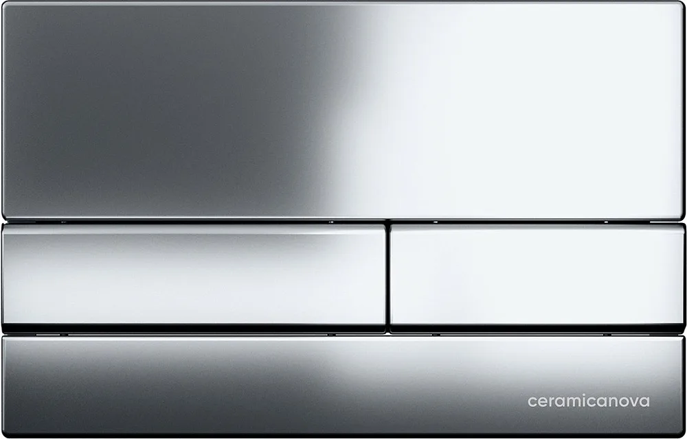 Система инсталляции для унитазов Ceramicanova Envision Flat CN1002CH, кнопка хром Sancos — официальный сайт