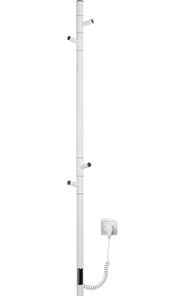 Полотенцесушитель электрический Vincea VTD-1DWE белый