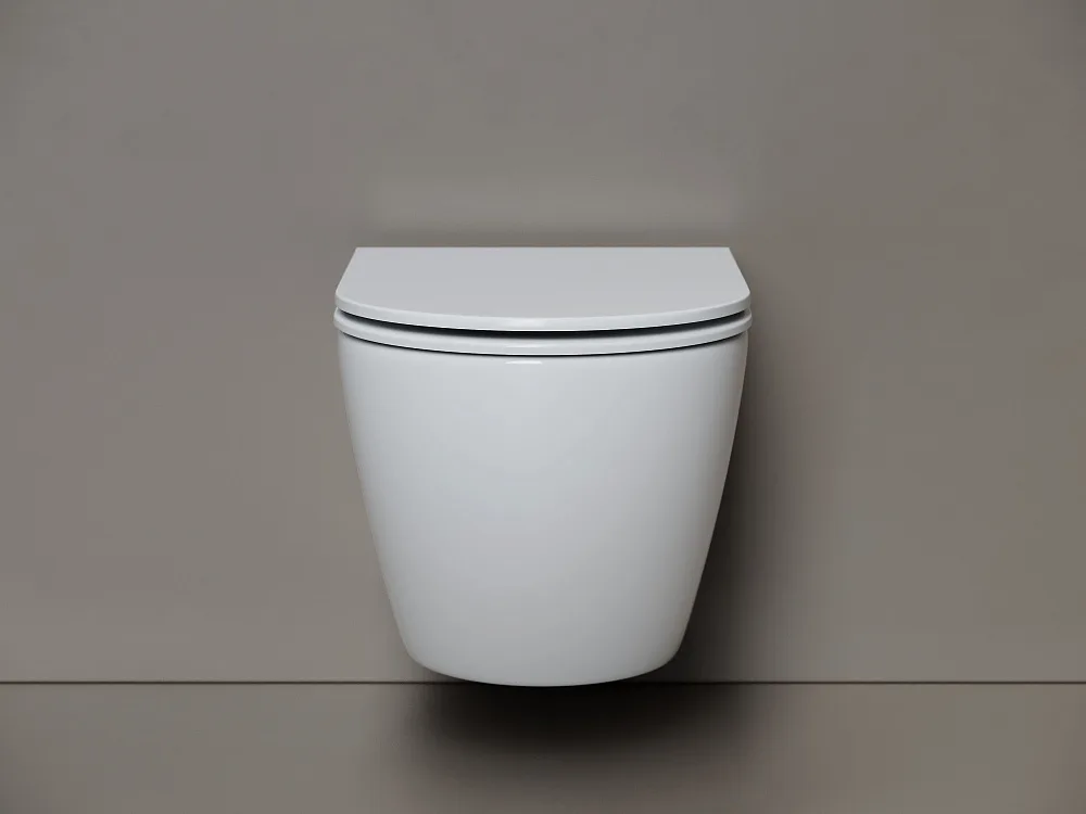 Унитаз подвесной Ceramicanova Whirl CN11007T белый  Sancos — официальный сайт