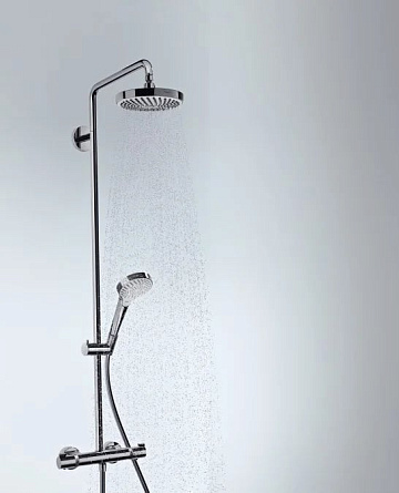 Душевая стойка Hansgrohe Croma 2jet Select S 180 27253400, с термостатом