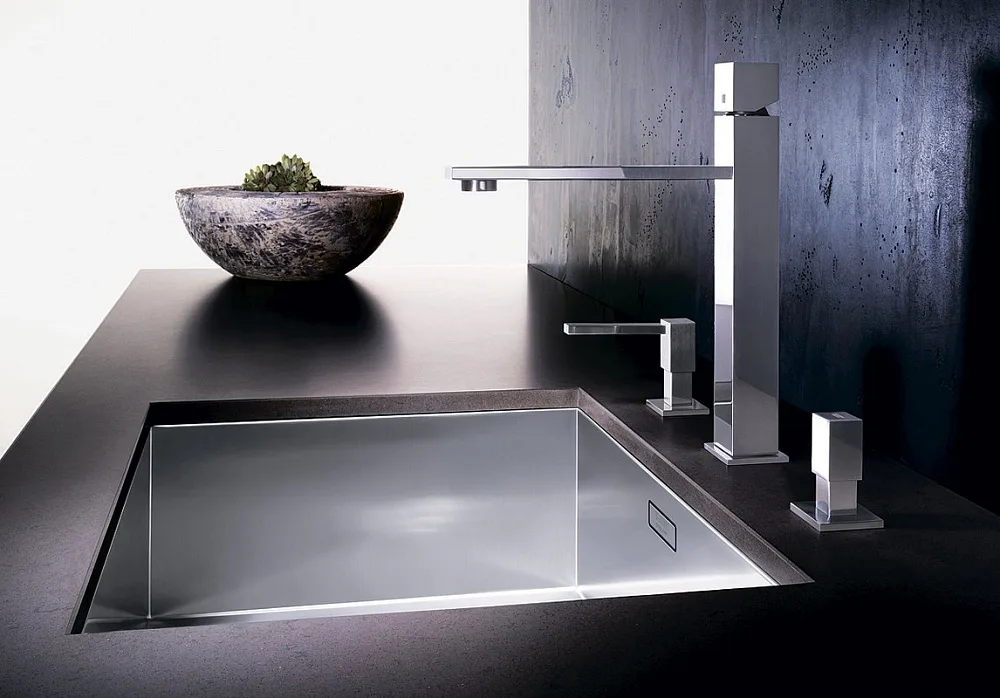 Мойка кухонная Blanco Zerox 500-U Sancos — официальный сайт