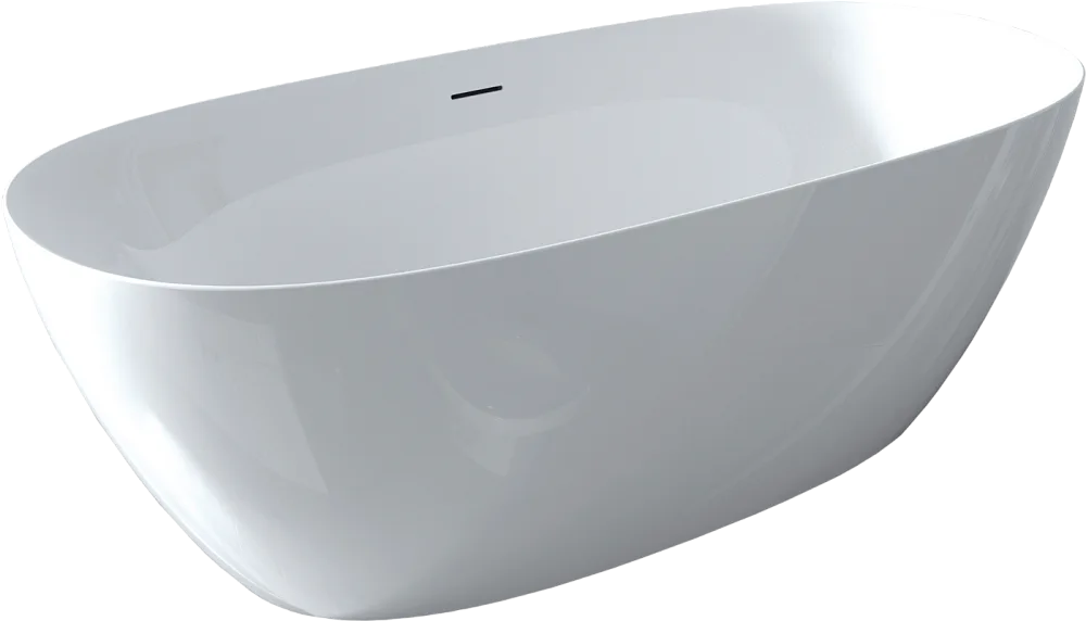 Акриловая ванна Riho Alpha B092001005 170x80 см, отдельностоящая, белая, овальная, на ножках Sancos — официальный сайт