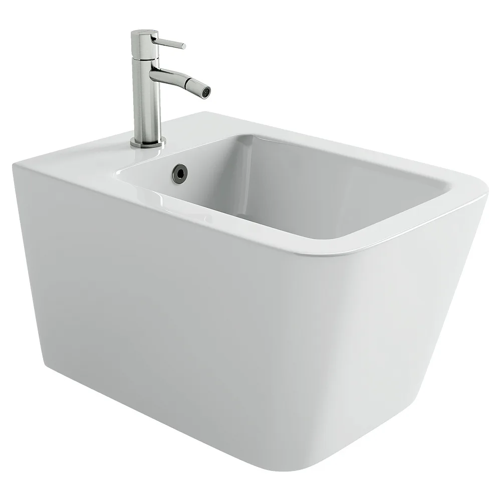 Биде подвесное Ceramicanova Miro CN11004 белый Sancos — официальный сайт