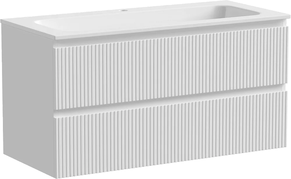 Тумба с раковиной Sancos Snob T 100 см, bianco Sancos — официальный сайт