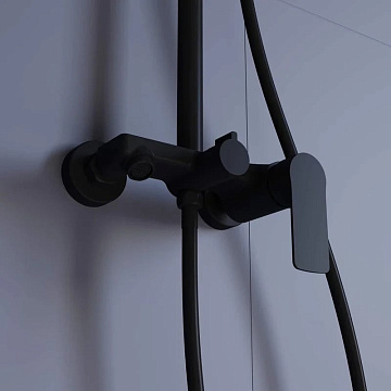 Душевая стойка RGW Shower Panels SP-26B, матовый черный