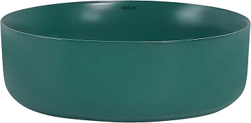 Накладная раковина Abber Bequem AC2108MBG матовая темно-зеленая