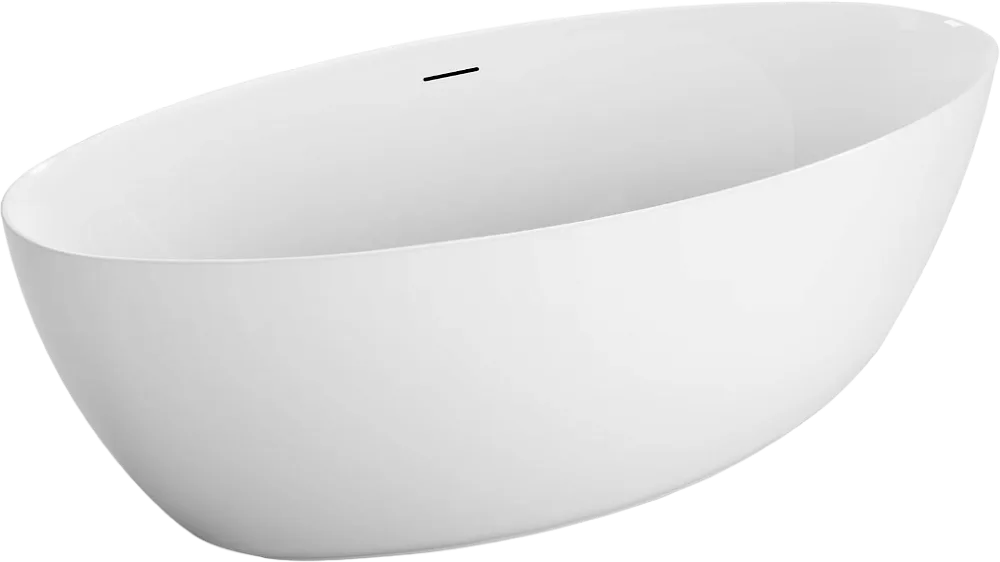 Акриловая ванна BelBagno BB707-1860-880 185x90 см, отдельностоящая, белая, овальная, на ножках Sancos — официальный сайт