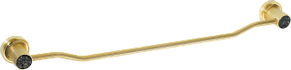 Полотенцедержатель Boheme Royal Cristal Black Gold