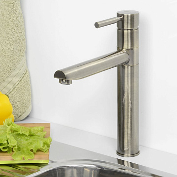 Смеситель для кухни Wasserkraft A8137 светлая бронза