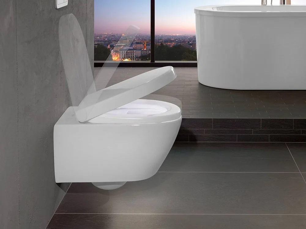 Унитаз подвесной Villeroy & Boch Finion 4664R0R1 Sancos — официальный сайт