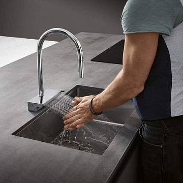 Смеситель для кухни Hansgrohe Aquno Select M81 Aquno Select M81 73831000 хром