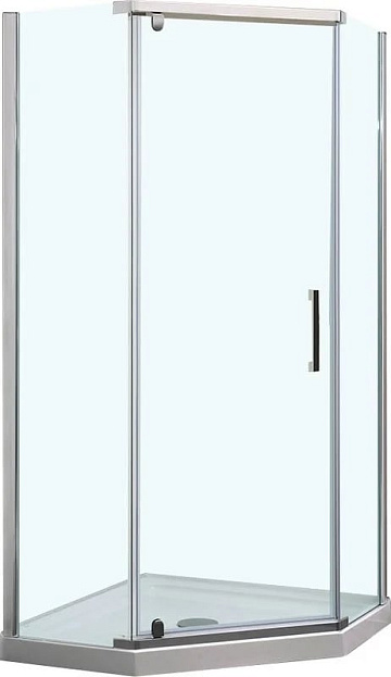 Душевой уголок Vincea Stresa VSP-1S900CL 90x90, профиль хром, стекло прозрачное