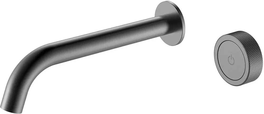 Смеситель для раковины Boheme Tech 158/2-GM С ВНУТРЕННЕЙ ЧАСТЬЮ, gun metal Sancos — официальный сайт