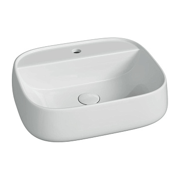 Подвесная раковина для ванной комнаты Ceramicanova Fonte CN5051, белый