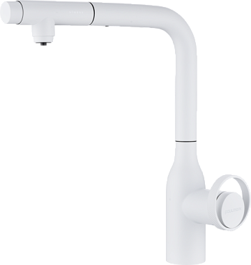 Смеситель для кухни Paulmark Urban Ur213104-WH матовый белый