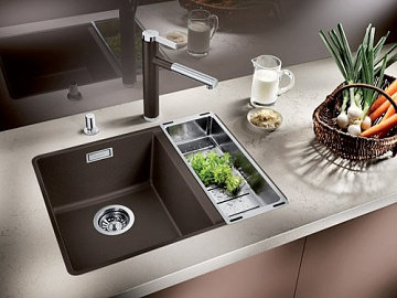 Смеситель для кухни Blanco Linee-S Silgranit 518445
