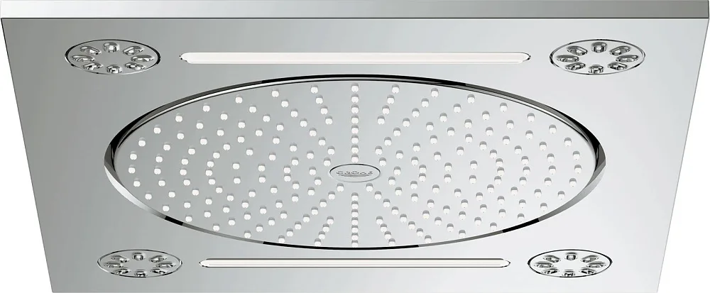 Верхний душ Grohe Rainshower F -Series 27939001 Sancos — официальный сайт