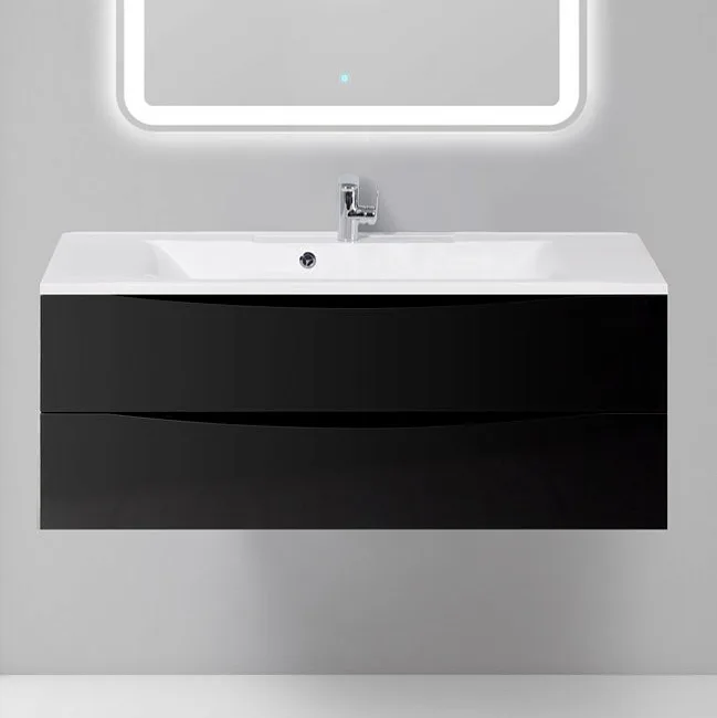 Тумба под раковину без столешницы BelBagno Marino 120 nero lucido Sancos — Оригинал