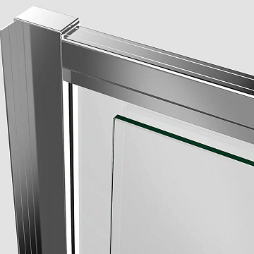 Душевая дверь в нишу Vincea Intra VDP-1I7080CL 70/80 см, стекло прозрачное, хром