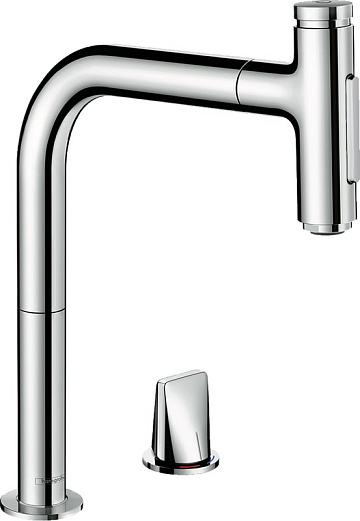 Смеситель для кухни Hansgrohe Metris Select M71 Metris Select M71 73819000 хром
