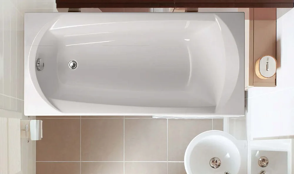 Акриловая ванна Vagnerplast Ebony 170x75 см, пристенная, белая Sancos — официальный сайт