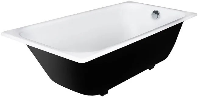 Чугунная ванна Wotte Start 160x75 см, пристенная, с ручками Sancos — Оригинал